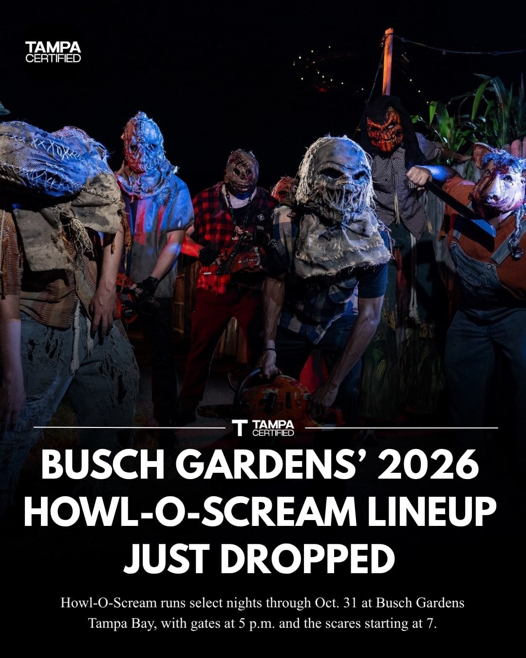 Screams, Scares and Sinister Fun: Howl-O-Scream Is Back with New Attractions