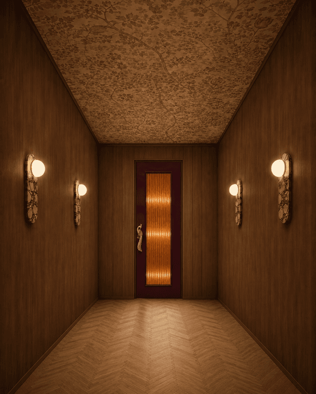 Calore Club entry hallway